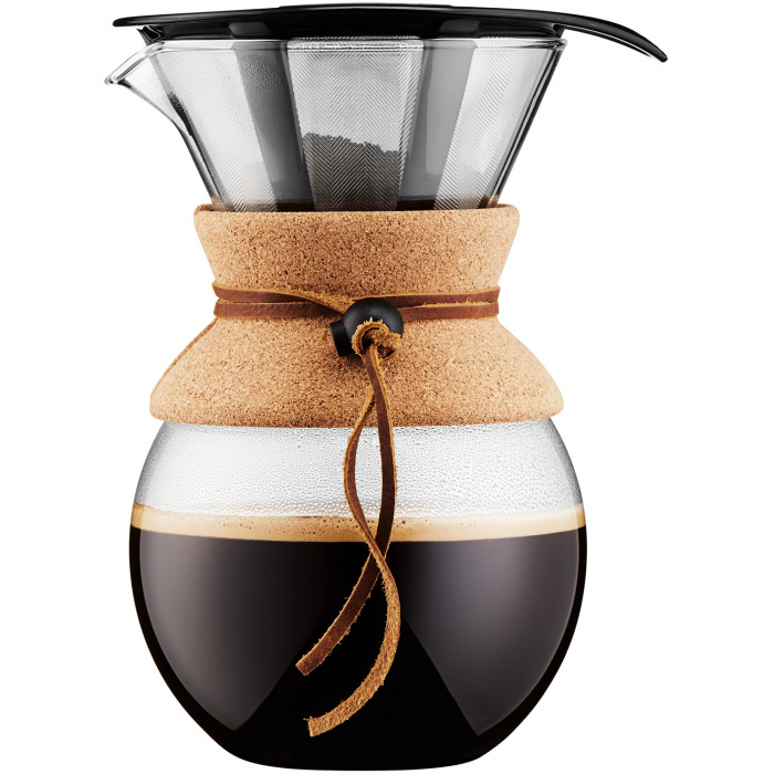Ekspres do kawy z filtrem ze stali nierdzewnej Bodum Pour Over 1 Litr