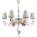 Elegancki żyrandol Intreccio Maytoni Classic ARM010-06-W