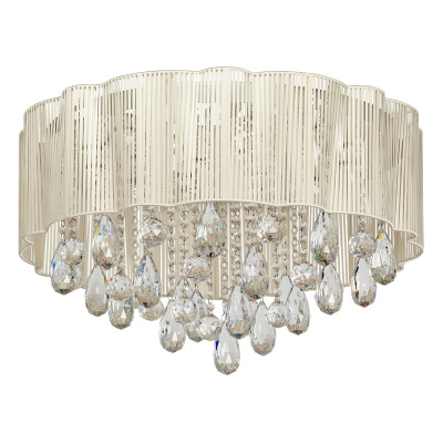 Eleganckie oświetlenie sufitowe do salonu MW-LIGHT Elegance beżowe 465013120
