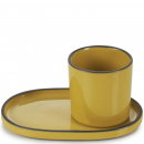 Filiżanka do espresso porcelanowa 80 ml Caractere Revol kurkuma RV-652693-4