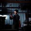 Filiżanka do herbaty z czarnej porcelany Pekoë Revol RV-653609-4