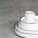 Filiżanka porcelanowa 220 ml Caractere Revol biała RV-653857-4