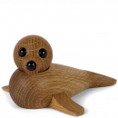 Foka drewniana mała Baby Seal Spring Copenhagen 1038