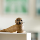 Foka drewniana mała Baby Seal Spring Copenhagen 1038