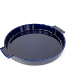Forma ceramiczna do tarty, emaliowana 30 cm Peugeot Appolia niebieskia PG-60374