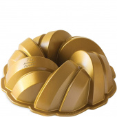 Forma do babki z kominem pleciony warkocz Braided Nordic Ware 95577