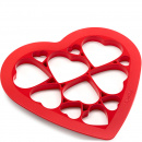 Forma do wykrawania ciastek Puzzle Hearts Lekue 0200160R01M017
