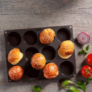 Forma na bułki do małych burgerów Lurch FlexiForm LU-00085087