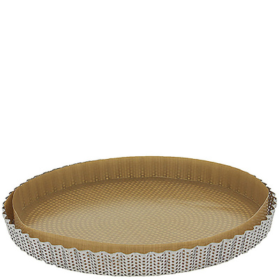 Forma perforowana z wyjmowanym dnem do tarty 28 cm de Buyer D-3214-28