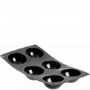 Forma silikonowa do ciastek półkul Moul Flex de Buyer D-1961-01