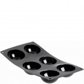 Forma silikonowa do ciastek półkul Moul Flex de Buyer D-1961-01
