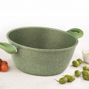 Garnek aluminiowy 4,1 Litra Anima Verde Barazzoni z dwoma uchwytami 85500202449