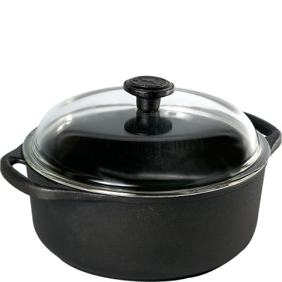 Garnek ze szklaną pokrywą Tradition Skeppshult 4L 0410