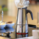 Kafeteria stalowa do zaparzania kawy Emilio Gefu 300 ml - 6 filiżanek espresso G-16160