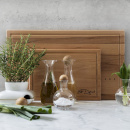 Karafki na oliwę i ocet z dębowym korkiem Sagaform Oak 2 sztuki SF-5015337