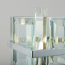 Kinkiet chromowany kryształowe sztabki Cerezo Maytoni MOD201WL-01N