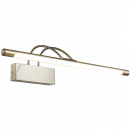 Kinkiet do oświetlenia obrazów LED 55 cm Finelli Maytoni mosiądz MIR004WL-L12BZ