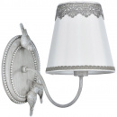 Kinkiet klasyczny z ptakami na podstawie Bouquet Maytoni Classic ARM023-01-S