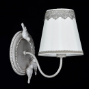 Kinkiet klasyczny z ptakami na podstawie Bouquet Maytoni Classic ARM023-01-S