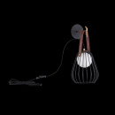 Kinkiet klatka na skórzanym pasku Indiana Maytoni Modern MOD544WL-01B