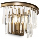 Kinkiet kryształowy Revero Maytoni kolor mosiądz MOD085WL-01BS