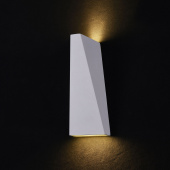 Kinkiet LED na zewnątrz budynku, biały, nowoczesny Times Square Maytoni Outdoor O580WL-L6W