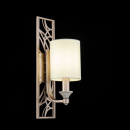 Kinkiet na podstawie, kremowe złoto, beżowy klosz Vittoria Maytoni H005WL-01BG