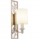 Kinkiet na podstawie, kremowe złoto, beżowy klosz Vittoria Maytoni H005WL-01BG