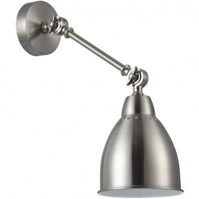 Kinkiet niklowany, regulowane ramię Domino Maytoni Modern MOD142-WL-01-N