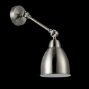 Kinkiet niklowany, regulowane ramię Domino Maytoni Modern MOD142-WL-01-N