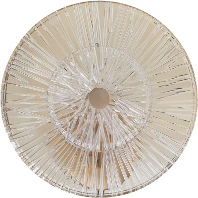 Kinkiet szklany okrągły 28 cm Aster Mayton MOD007WL-01G