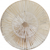 Kinkiet szklany okrągły 28 cm Aster Mayton MOD007WL-01G