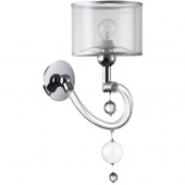 Kinkiet szklany z półprzezroczystym abażurem Bubble Dreams Maytoni Modern MOD603-01-N