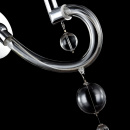 Kinkiet szklany z półprzezroczystym abażurem Bubble Dreams Maytoni Modern MOD603-01-N