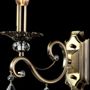 Kinkiet z kryształowymi zawieszkami Grace Maytoni Classic RC247-WL-01-R