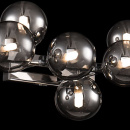 Kinkiet z kul szklanych na chromowanej podstawie Dallas Maytoni Modern MOD547WL-09CH