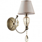 Kinkiet ze szklaną podstawą i kryształami Murano Maytoni Classic RC855-WL-01-R