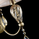 Kinkiet ze szklaną podstawą i kryształami Murano Maytoni Classic RC855-WL-01-R