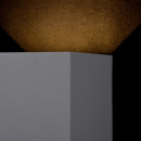 Kinkiet zewnętrzny LED kostka Fulton Maytoni Outdoor szary O572WL-L6GR