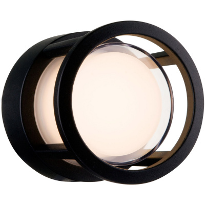 Kinkiet zewnętrzny okrągły LED IP54, odporny na rdzę Wolseley Road Maytoni O011WL-L6B