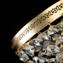 Kinkiet złoty z kryształami Ottilia Maytoni Classic DIA700-WL-02-G