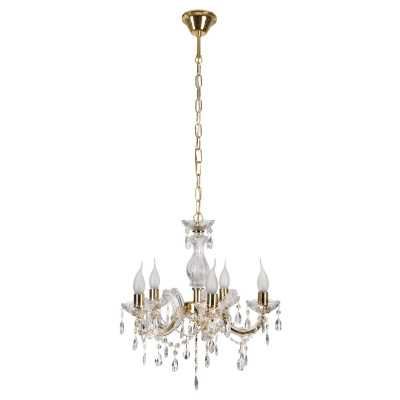 Klasyczny żyrandol kryształowy na 5 żarówek Maria Teresa Candellux 35-94646