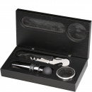 Korkociąg do wina, zatyczka, kołnierz na butelkę, drewniane opakowanie Bardolino CI-301304