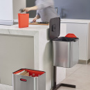 Kosz do segregacji śmieci w kuchni stalowy Totem Max Joseph Joseph 60 Litrów 30060