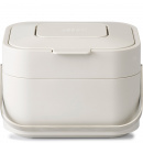 Kosz na odpadki organiczne Stack Joseph Joseph Intelligent Waste beżowy 30015