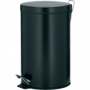 Kosz na śmieci pedałowy, 12 litrowy, Kilian Kela czarny KE-10931