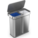 Kosz na śmieci podwójny, czujnik ruchu i głosu Liner Pocket simplehuman ST2036