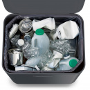 Kosz na śmieci podwójny, segregacja, grafitowy Totem Max Joseph Joseph 60 Litrów 30062