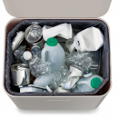 Kosz na śmieci z funkcją segregacji Totem Max Joseph Joseph 60 Litrów, kremowy 30061