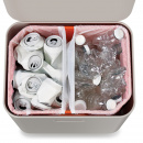 Kosz na śmieci z funkcją segregacji Totem Max Joseph Joseph 60 Litrów, kremowy 30061